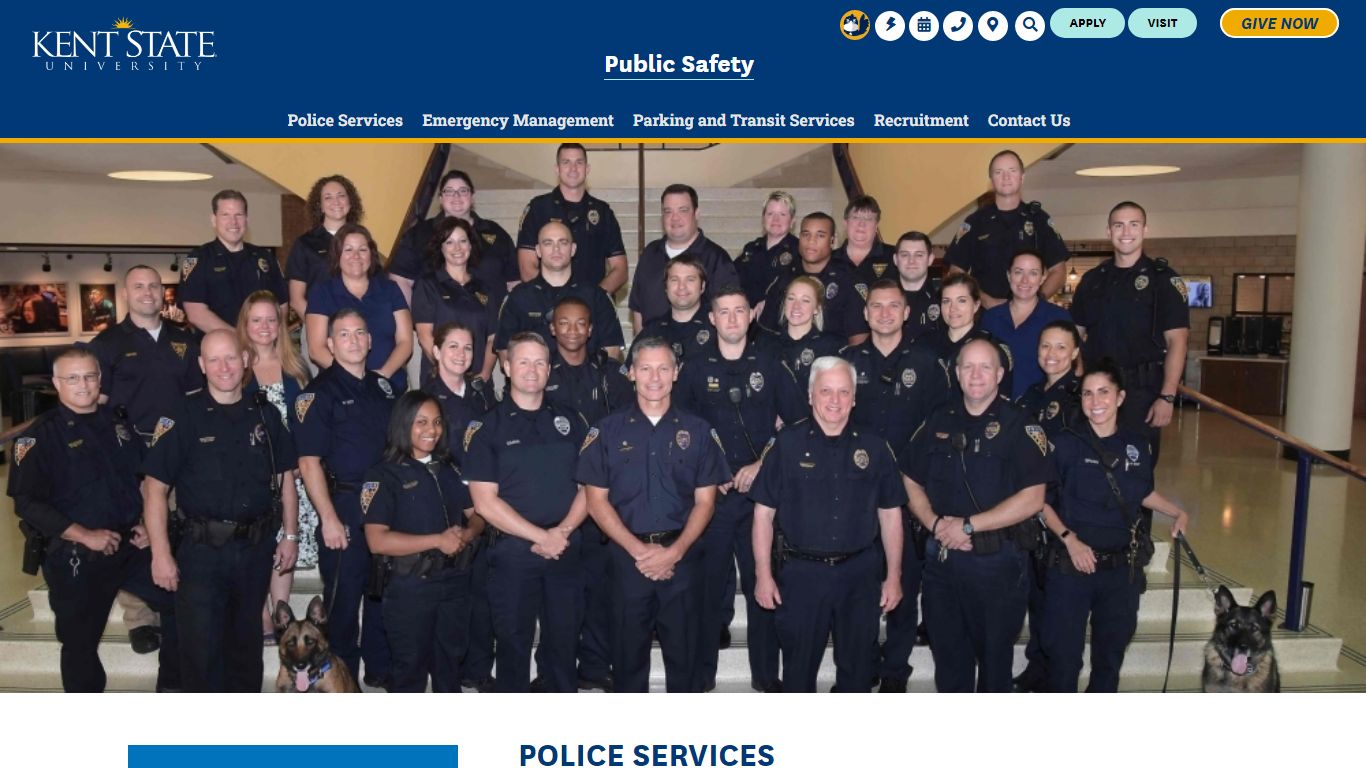 Police Services | Kent State University